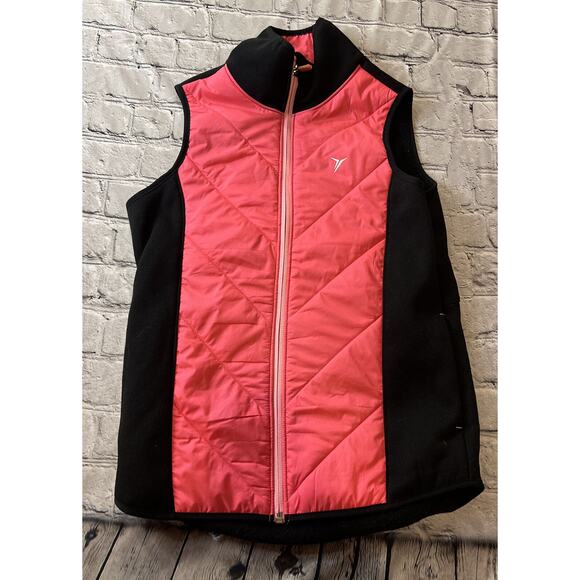 Old Navy Active Girls Pink & Black Large 10/12 - Picture 1 of 4